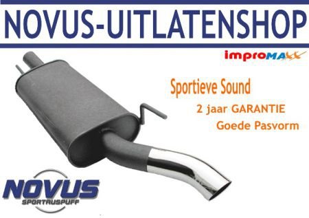 Novus Sportuitlaat Polo 6N 6N2 met Styling S-Design - 1