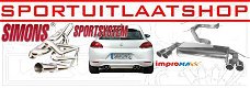 Novus Sportuitlaat A3 (8L) met Eindstyling 2x 76mm Scherp - 1 - Thumbnail