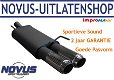 Novus Sportuitlaat Golf 3 met Eindstyling 2x90mm GP-Design - 1 - Thumbnail