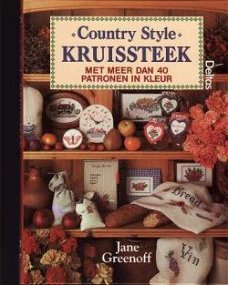 Country style, kruissteek, Jane Greenoff