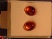 Amber oorstekers 10*8mm in zilver 925 - 1 - Thumbnail