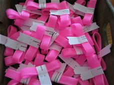 organza ribbon 1,2 cm pink 1