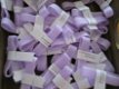 organza ribbon 1,2 cm purple - 1 - Thumbnail