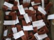 organza ribbon 1,2 cm brown 3 - 1 - Thumbnail