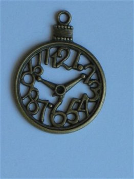 bronze clock 3, 4,4 cm - 1