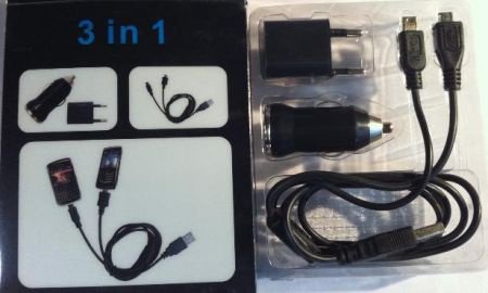 3in1 Oplader set voor Blackberry en andere toestellen, €15 - 1