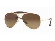 RayBan RB3422-Q 001/51 Outdoorsman, Nieuw, €149.