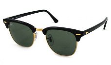 RayBan RB3016 Clubmaster49 W0365 Zonnebril, Nieuw, €99