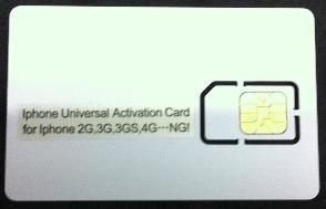 iPhone Activation Card, voor 2G, 3G,3Gs, 4G, Nieuw, €4.50 - 1