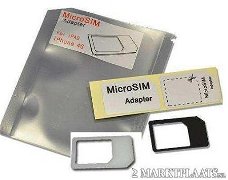 Micro Sim Card Adapter, Nieuw, €1.95