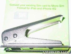 Micro Sim Card Cutter, Knip simkaart, voor iPhone 4G, iPad €