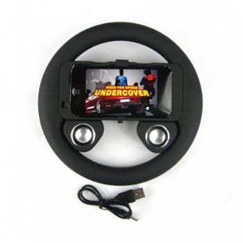 iPhone 4G Steering Wheel met Speakers, Nieuw, €25 - 1