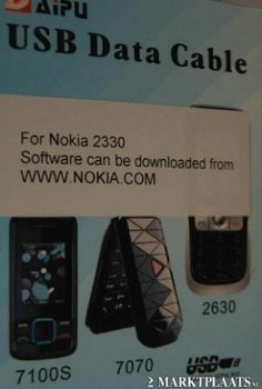 USB Datakabel voor NOKIA 2330 en meer modellen, Nieuw, €6.0 - 1