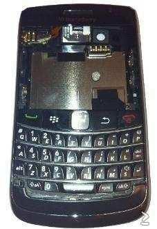 Komplete Behuizing voor Blackberry 9700, Zwart kleur, €59 - 1