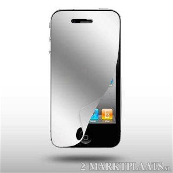 Screen Protector, Mirror - Spiegel voor iPhone 4G, Nieuw, €1 - 1