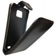 Leer Hoesje voor Samsung Galaxy i9100, Zwarte Kleur, € 5.95 - 1