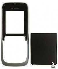 Frontje voor Nokia 2630 zilver-zwart, rood-zwart, Nieuw, €5. - 1
