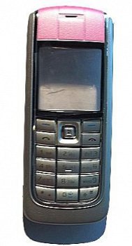 Frontje voor NOKIA 6021 zilver, zilver-roze, nieuw, €5.95 - 1