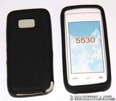 Siliconen Hoesje Nokia 5530, zwart, Nieuw, €4.95 - 1
