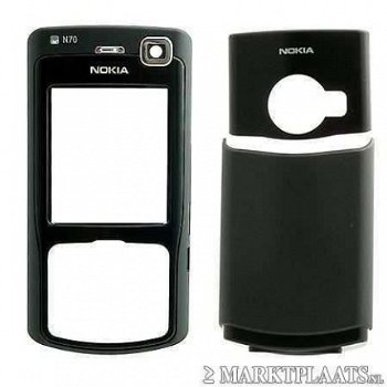 Frontje voor Nokia N70 Zwart of Grijs, Nieuw, €5.95 - 1
