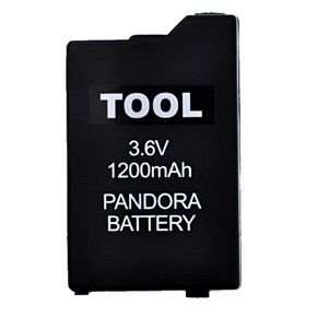 Pandora Batterij Tool voor PSP 2000 en 3000, 1200mAh, €15 . - 1