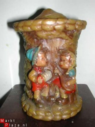 oude kaars look -alike hummeltjes 11 cm hoog - Afbeelding 2