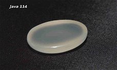 #114 Chalcedoon cabochon Java