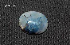 #116 Dendriet Agaat Chalcedoon cabochon Java