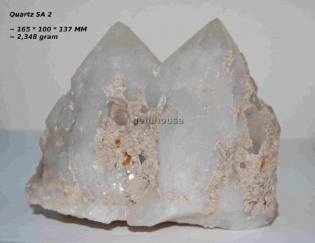 Quartz Kwarts cluster Quartz SA 2 - 1