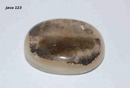 #123 Chalcedoon cabochon Java - 1