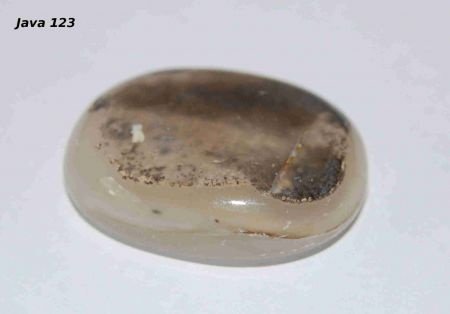 #123 Chalcedoon cabochon Java - 1