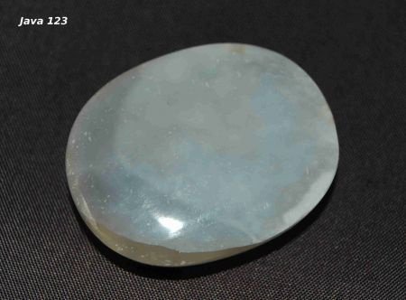 #123 Chalcedoon cabochon Java - 1