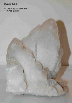 Quartz Kwarts cluster Quartz SA 5 - 1