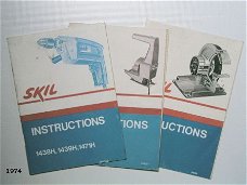 [1974] Skil Instructions, Power Tools