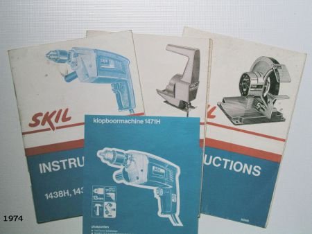 [1974] Skil Instructions, Power Tools - 2