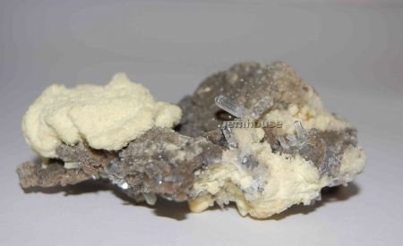 GRPL #4 Zwavel en Calciet Kristallen Polen - 1