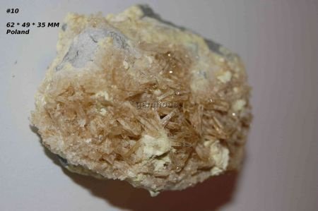 GRPL #10 Seleniet of Gips & Zwavel Kristallen Polen - 1