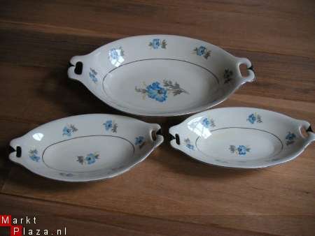 3 Schalen van servies Spenzo B-v-5-o - Afbeelding 2
