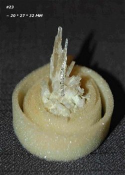 GRPL #23 Seleniet of Gips & Zwavel Kristallen Polen MM - 1