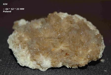 GRPL #24 Seleniet of Gips & Zwavel Kristallen Polen - 1