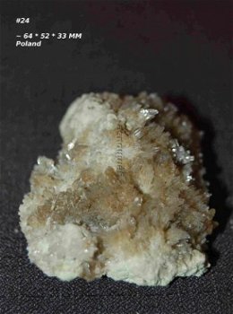 GRPL #24 Seleniet of Gips & Zwavel Kristallen Polen - 1