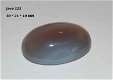 #125 Agaat Chalcedoon cabochon Java - 1 - Thumbnail