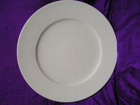 grote borden van GILITZER 32cm diameter.zilver/wit voor.... o.a.Pizza - 7
