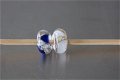 1 glaskraal / bead voor Trllbeads armband sis kobalt. - 1 - Thumbnail