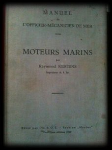 Moteurs marins (scheepsmotoren) Frans boek,