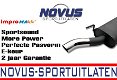 Novus Sportuitlaat Polo 6N 6N2 met Styling S-Design - 1 - Thumbnail