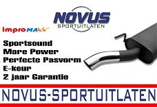 Novus Sportuitlaat Polo 6N 6N2 met Styling S-Design