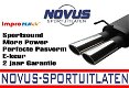 Novus Sportuitlaat BMW E46 320i 323i 328i (2x Ovaal Styling) - 1 - Thumbnail