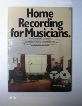[1984] Home Recording for Musicians, Anderton, Amsco Publ. - 1