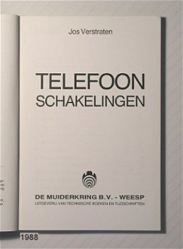 [1988] Telefoonschakelingen, Verstraten, De Muiderkring - 2